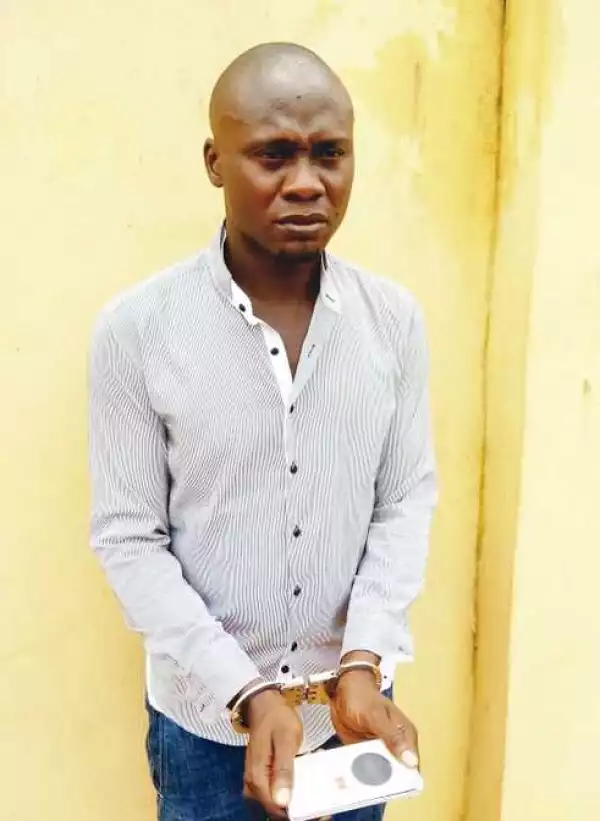 Most Wanted Impersonator of IG of Police Who Defrauded a Saudi Doctor Finally Apprehended in Imo (Photo)